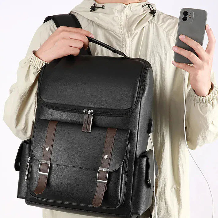 Sac à dos ordinateur 15 pouces cuir