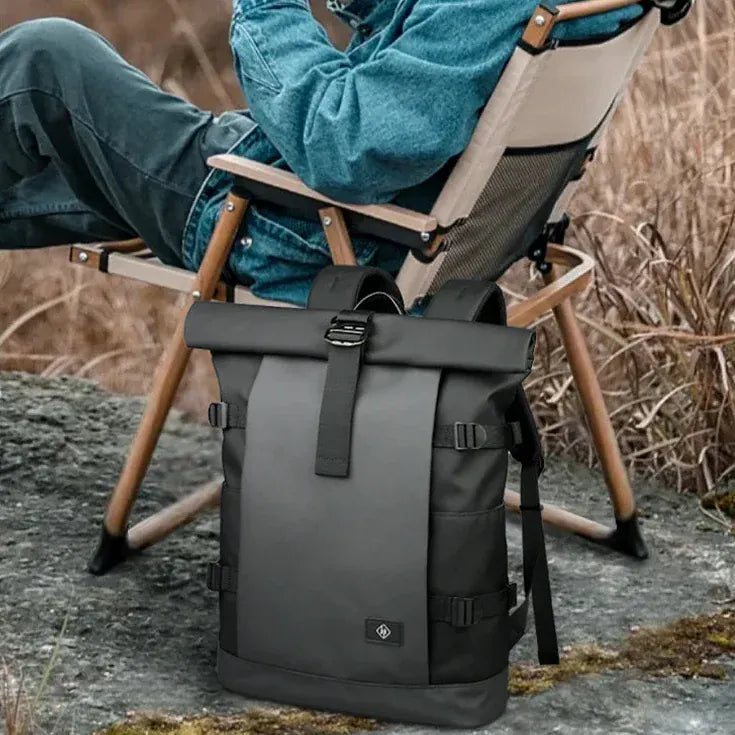 Sac à dos ordinateur 17 pouces roll top