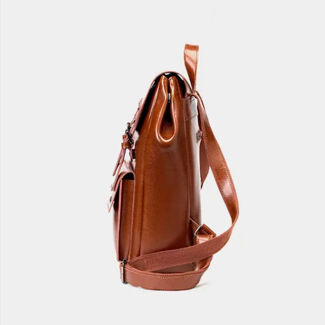 Sac à dos ordinateur cuir femme