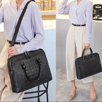 Sac a main cuir ordinateur femme