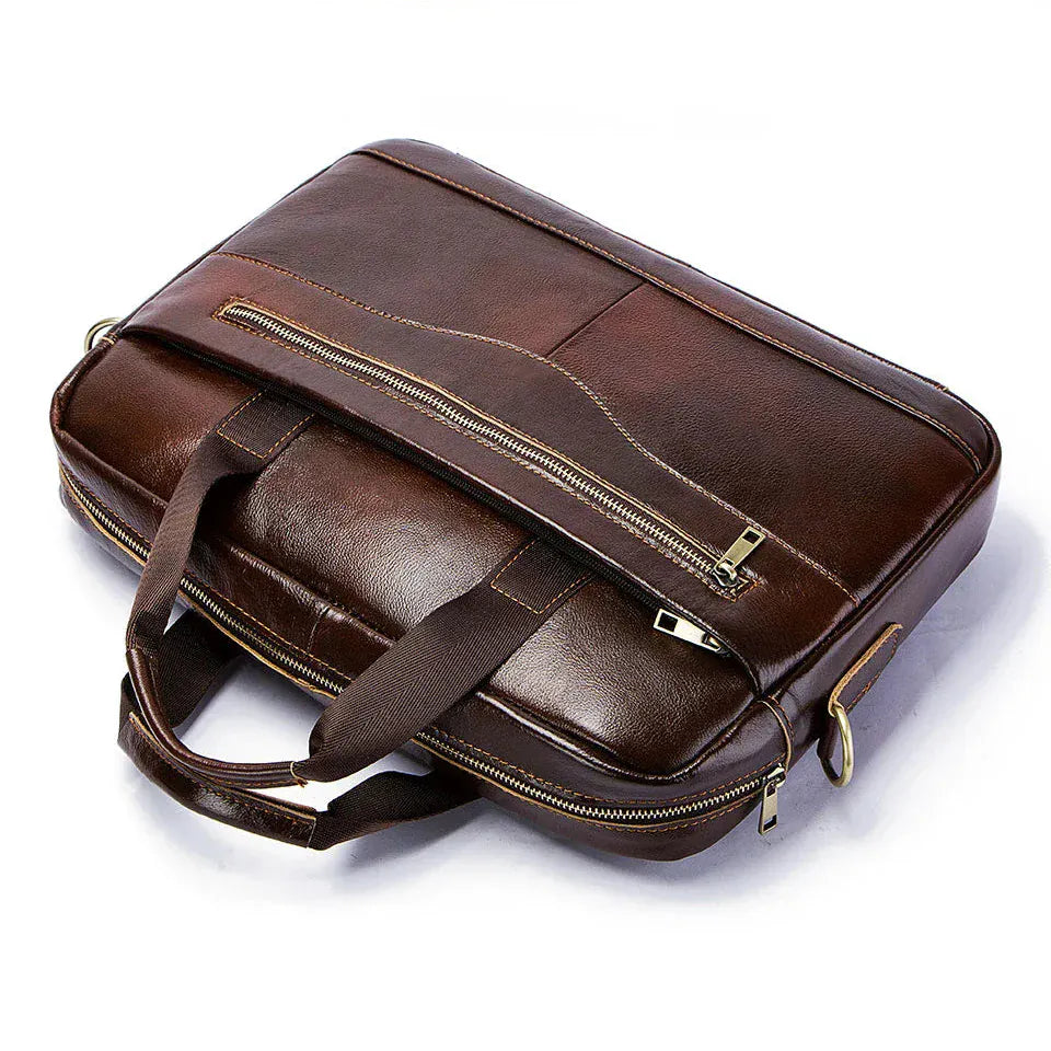 Sac bandoulière cuir homme ordinateur
