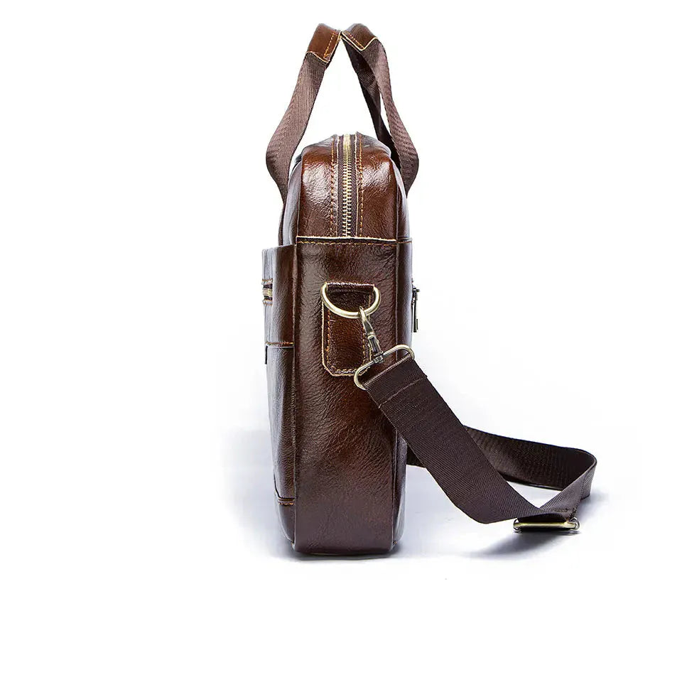 Sac bandoulière cuir homme ordinateur
