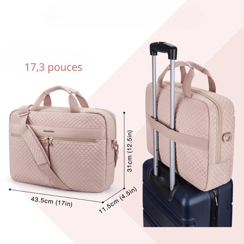 Sac bandoulière ordinateur femme