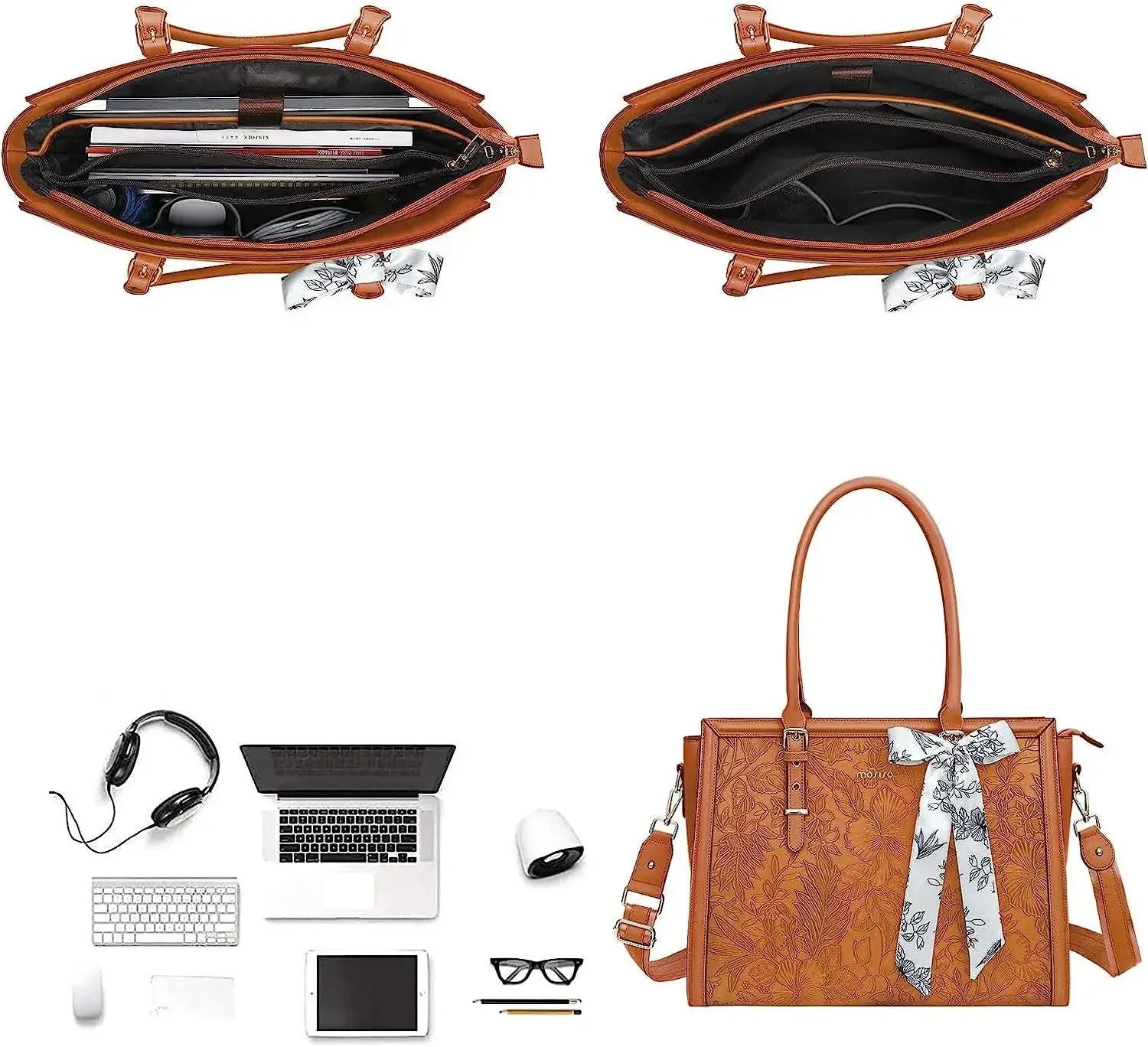 Sac cabas ordinateur 17 pouces femme