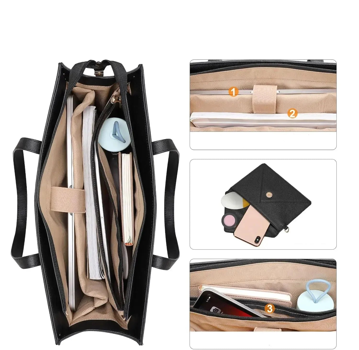 Sac étanche ordinateur portable 15.6 pouces femme