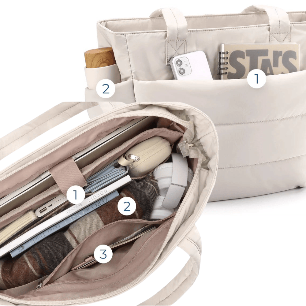 Sac fourre tout ordinateur femme