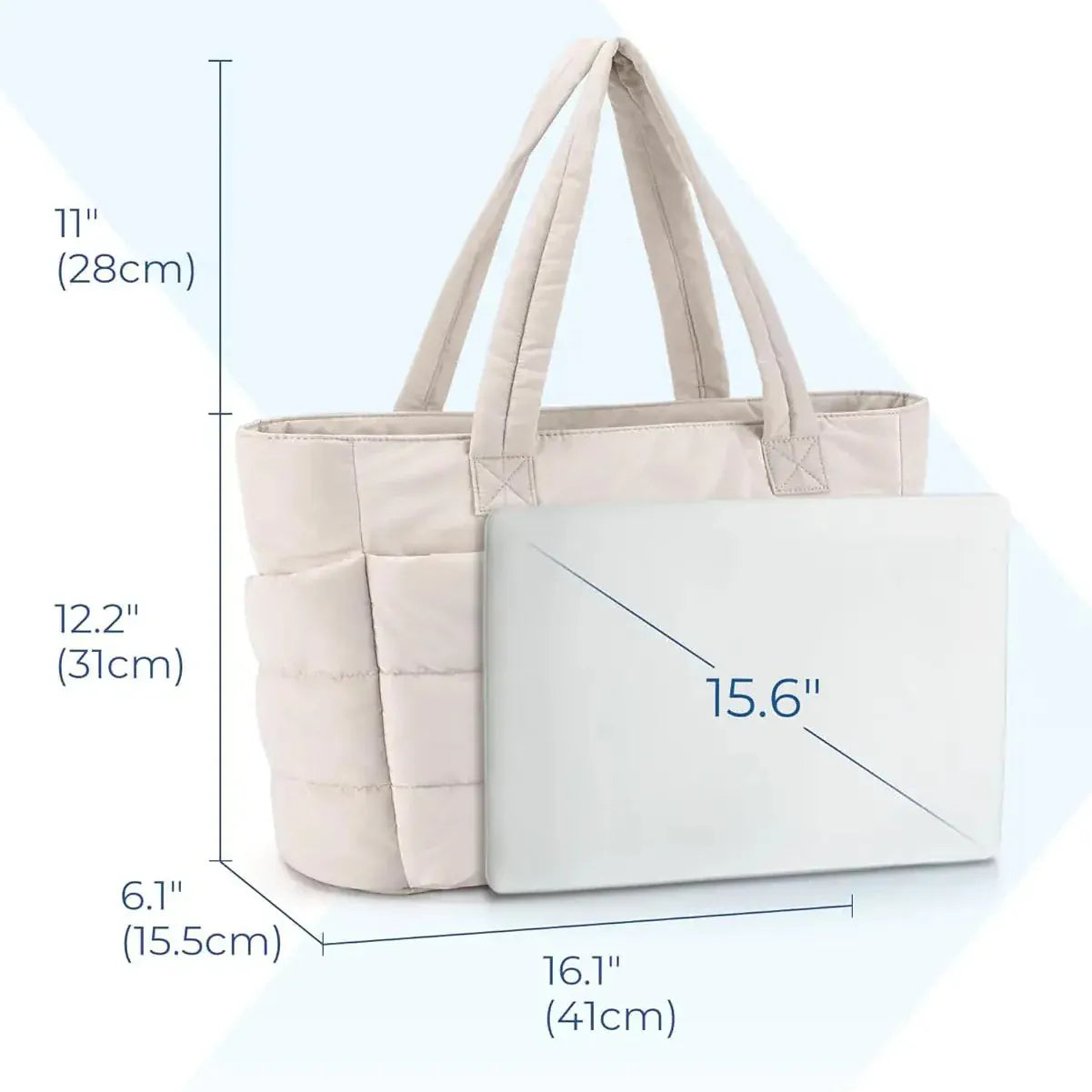 Sac fourre tout ordinateur femme