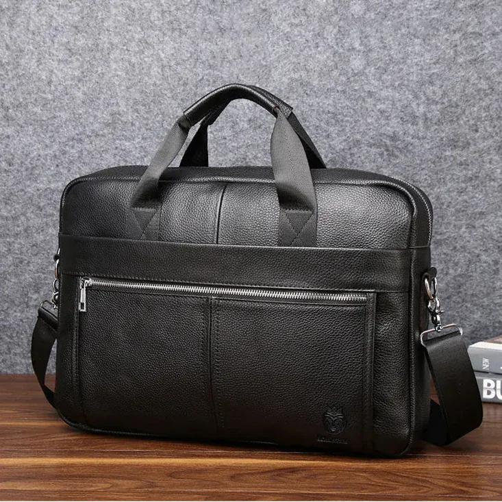 Sac ordinateur 15 pouces homme cuir