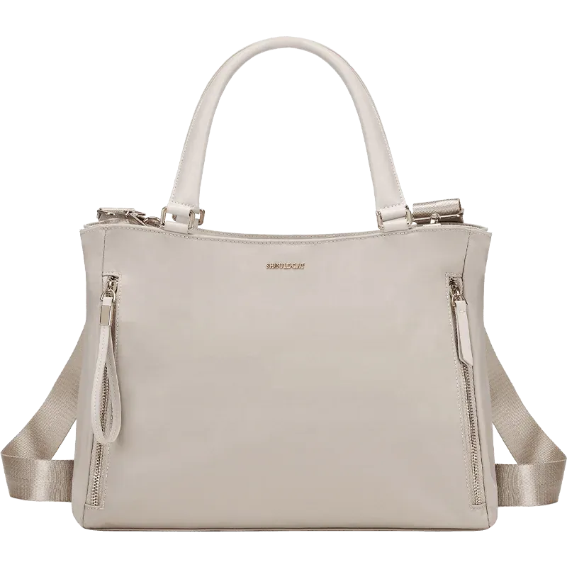 Sac ordinateur femme beige 15 pouces