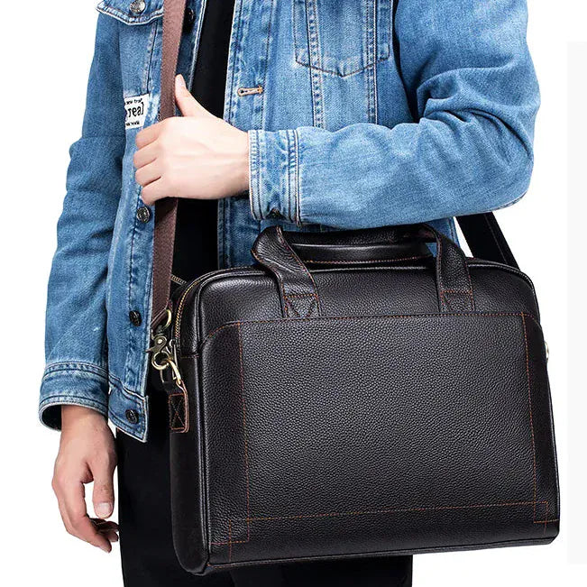 Sac ordinateur homme cuir