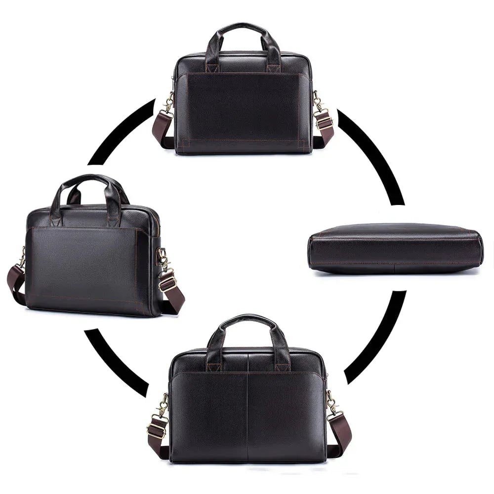 Sac ordinateur homme cuir