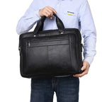 Sac ordinateur homme cuir noir