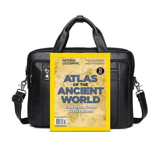 Sac ordinateur homme cuir noir