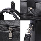 Sac ordinateur homme cuir noir