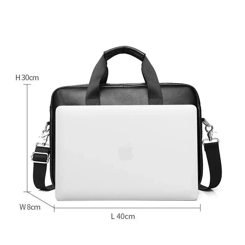 Sacoche cuir homme ordinateur
