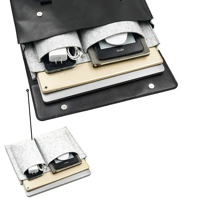 Sacoche ordinateur cuir femme