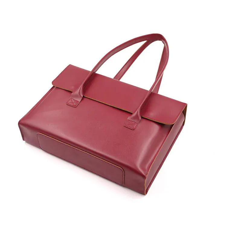 Sacoche ordinateur cuir femme