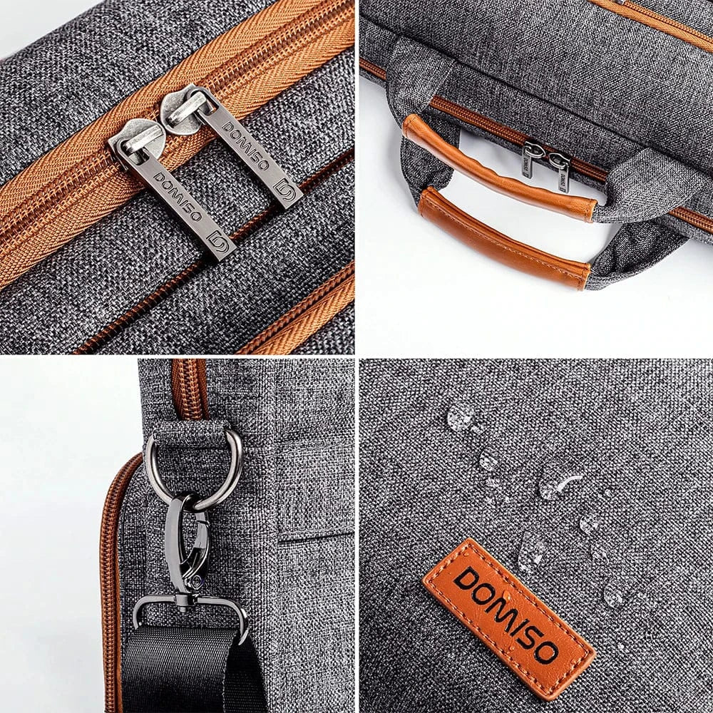 Sacoche ordinateur homme tissu