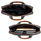 Sacoche ordinateur homme tissu